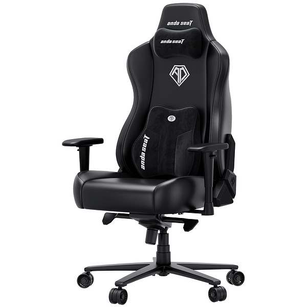 Фото - Крісло для геймерів Anda Seat Novis Plus  XL Black PVC (AD23YC-XL-01-B-PV-B04)