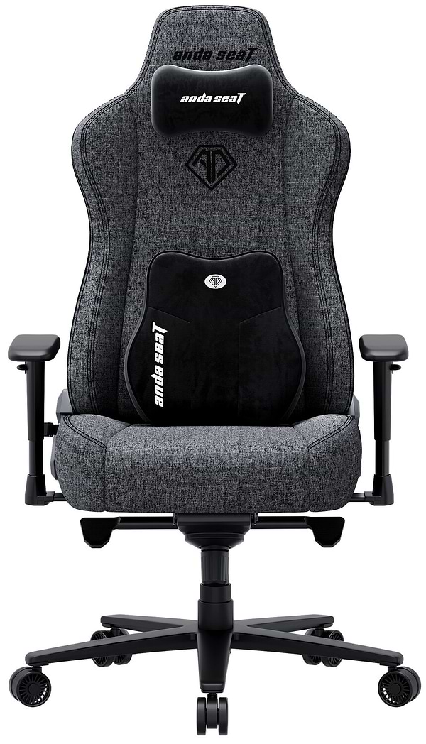 Фото - Кресло для геймеров Anda Seat Novis Plus XL Dark Grey Fabric (AD23YC-XL-01-GB-F-G04)