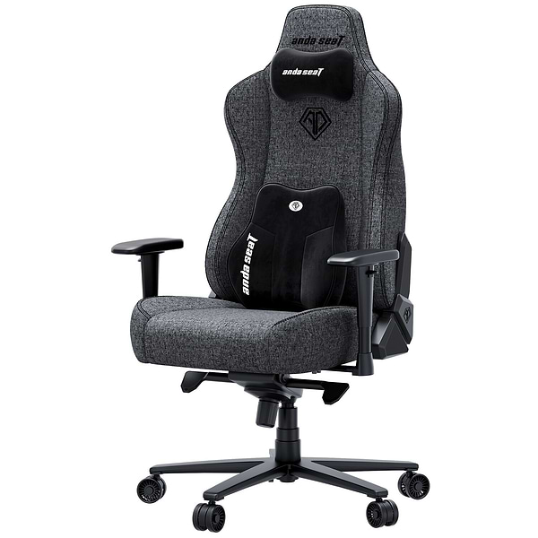 Фото - Кресло для геймеров Anda Seat Novis Plus XL Dark Grey Fabric (AD23YC-XL-01-GB-F-G04)