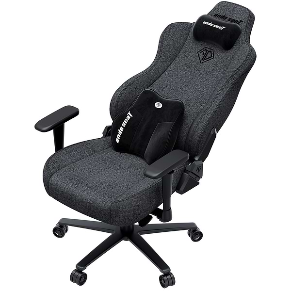 Фото - Кресло для геймеров Anda Seat Novis Plus XL Dark Grey Fabric (AD23YC-XL-01-GB-F-G04)