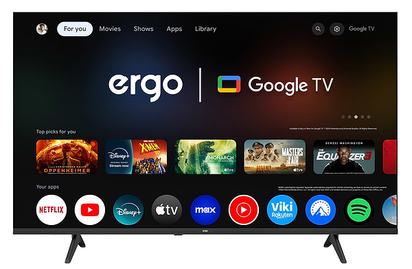 Фото - Телевизор Ergo 65JUQ7500