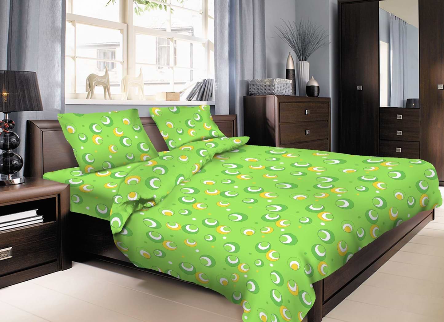 Комплект постельного белья Zastelli Bubbles бязь 200х220 Разноцветный (10699)