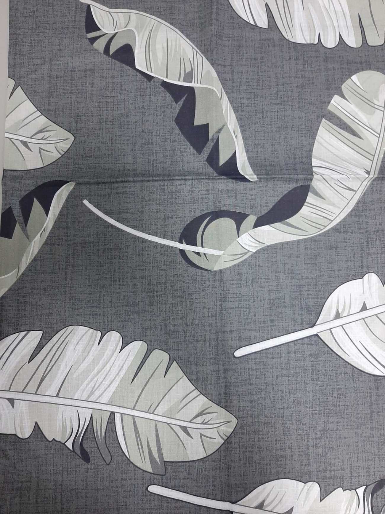 Комплект постільної білизни Zastelli Пір’я бязь 145х210 Сірий (19961)