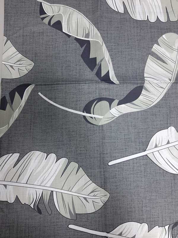 Фото - Комплект постільної білизни Zastelli Пір’я бязь 145х210 Сірий (19961) Фото - Комплект постільної білизни Zastelli Пір’я бязь 145х210 Сірий (19961)