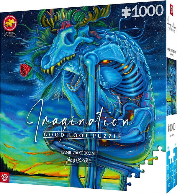 Фото - Пазли (8 +) Good Loot Imagination: Kamil Jakobczak White Wolf 1000 ел. (5908305247906)