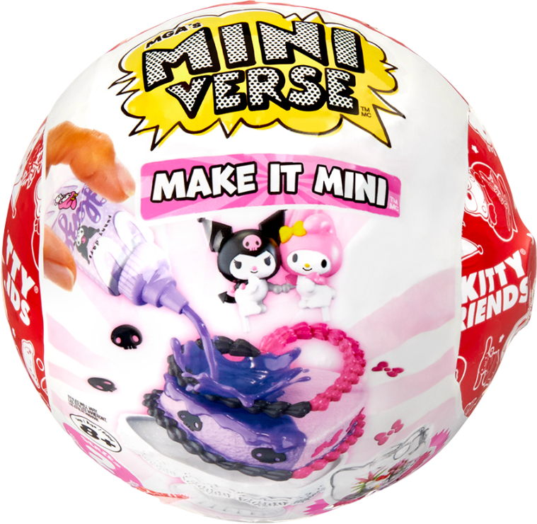 Набор игровых фигурок MGA's Miniverse Sanrio S2 – СОЗДАЙ СТИЛЬ ВМЕСТЕ С ХЕЛЛОУ КИТТИ И ДРУЗЬЯМИ (547235) - Фото 1