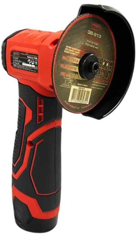 Фото - Болгарка GTM MAGC12/76BL +акумм., ЗУ