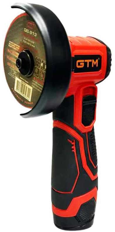 Фото - Болгарка GTM MAGC12/76BL +акумм., ЗУ