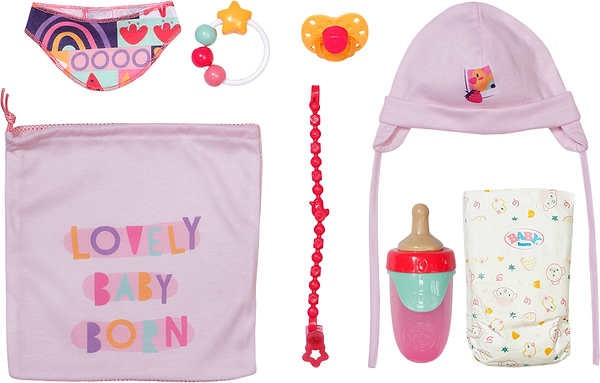 Фото - Одежда и аксессуары для куклы Baby Born Pinplay – ПЕРВЫЕ ВОЛШЕБНЫЕ МОМЕНТЫ (837979)