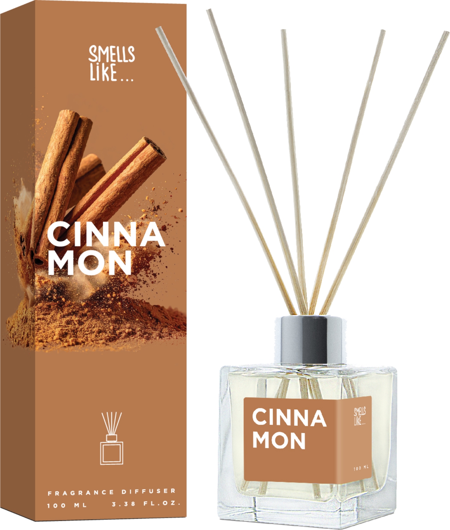 Аромадифузор Esse Smells Like Cinnamon (Кориця) 100 мл (4820288090991) - Фото 1