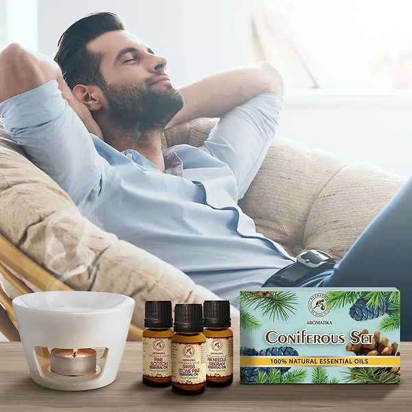 Фото - Набор эфирных масел Ароматика Хвойный аромат, 3шт. (4820177026858)