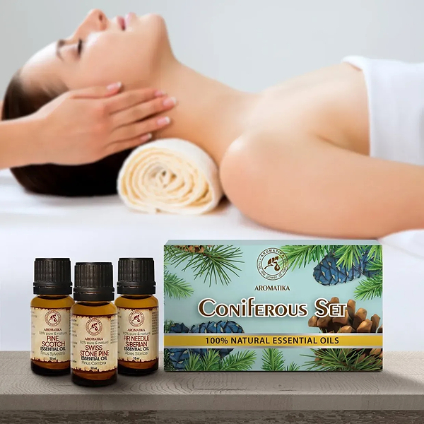 Фото - Набор эфирных масел Ароматика Хвойный аромат, 3шт. (4820177026858)