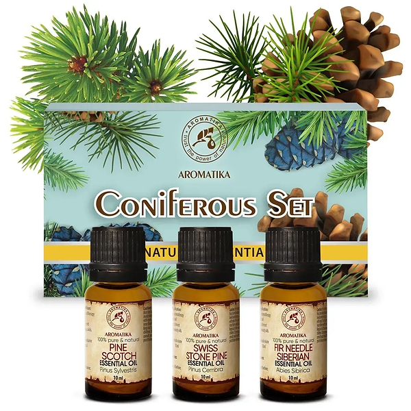 Фото - Набор эфирных масел Ароматика Хвойный аромат, 3шт. (4820177026858)