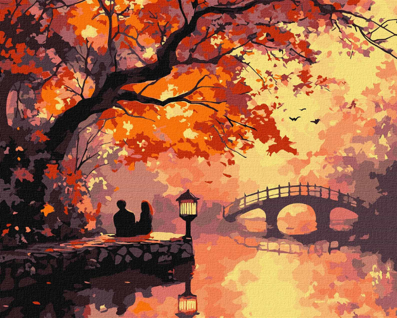 Купить Картина по номерам Ideyka Осенняя идиллия 40x50 см (KHO6368) - Фото 1 Картина по номерам Ideyka Осенняя идиллия 40x50 см (KHO6368) - Фото 1