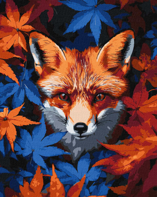 Купить Картина по номерам Ideyka Осенняя лиса 40x50 см (KHO6698) - Фото 1 Картина по номерам Ideyka Осенняя лиса 40x50 см (KHO6698) - Фото 1