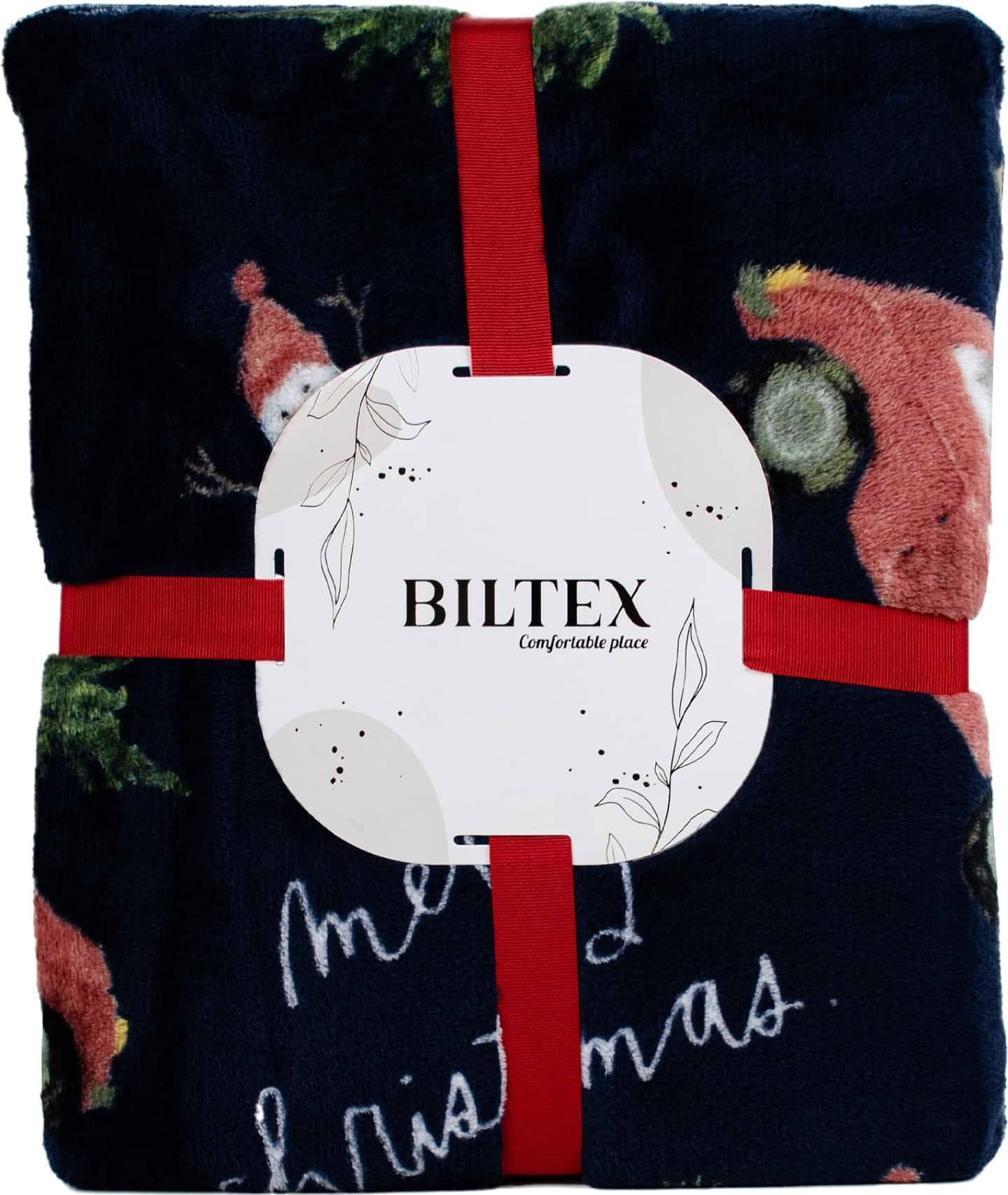 Купить Плед полуторный Biltex новогодний синий Holiday Haul 150х200 (4820298410482) - Фото 1 Плед полуторный Biltex новогодний синий Holiday Haul 150х200 (4820298410482) - Фото 1