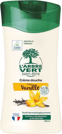 Фото - Крем-гель для душу L'Arbre Vert Ваніль 260 мл (3450601100383)