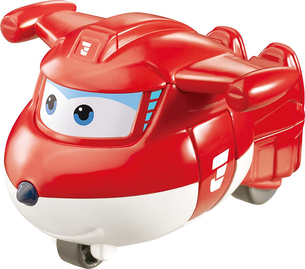 Фото - Колекційна фігурка Super Wings Transform-a-Bots Jett (EU780010)