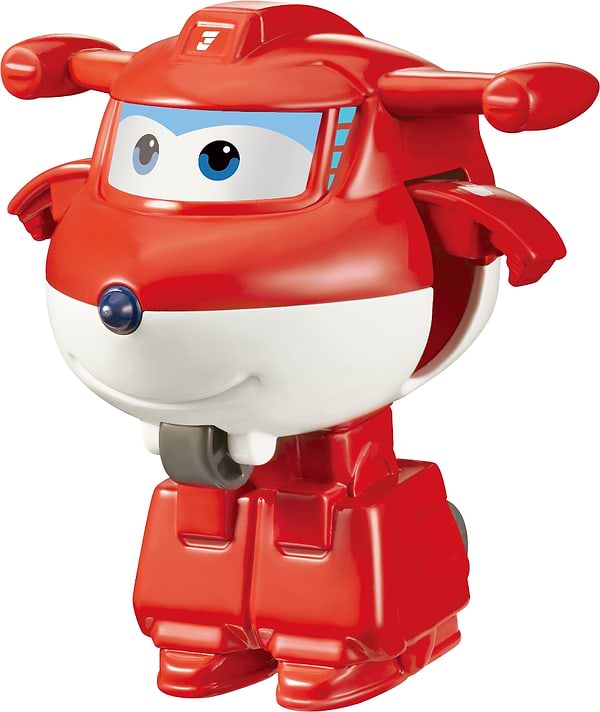 Фото - Колекційна фігурка Super Wings Transform-a-Bots Jett (EU780010)