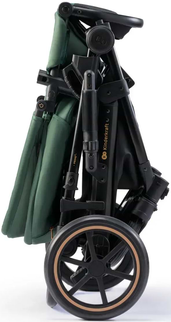 Фото - Коляска универсальная 2 в 1 Kinderkraft Prime 2 Dark Green (KSPRIM02GRE2000)