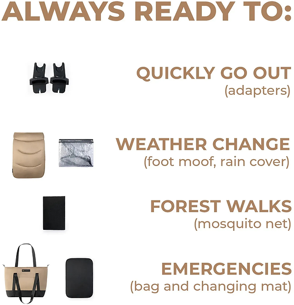 Фото - Коляска универсальная 2 в 1 Kinderkraft Prime 2 Sandrose Beige (KSPRIM02BEG2000)