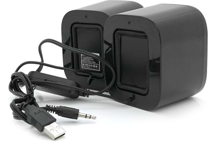 Фото - Комп'ютерна акустика компактна 2.0 Kisonli X3 Black