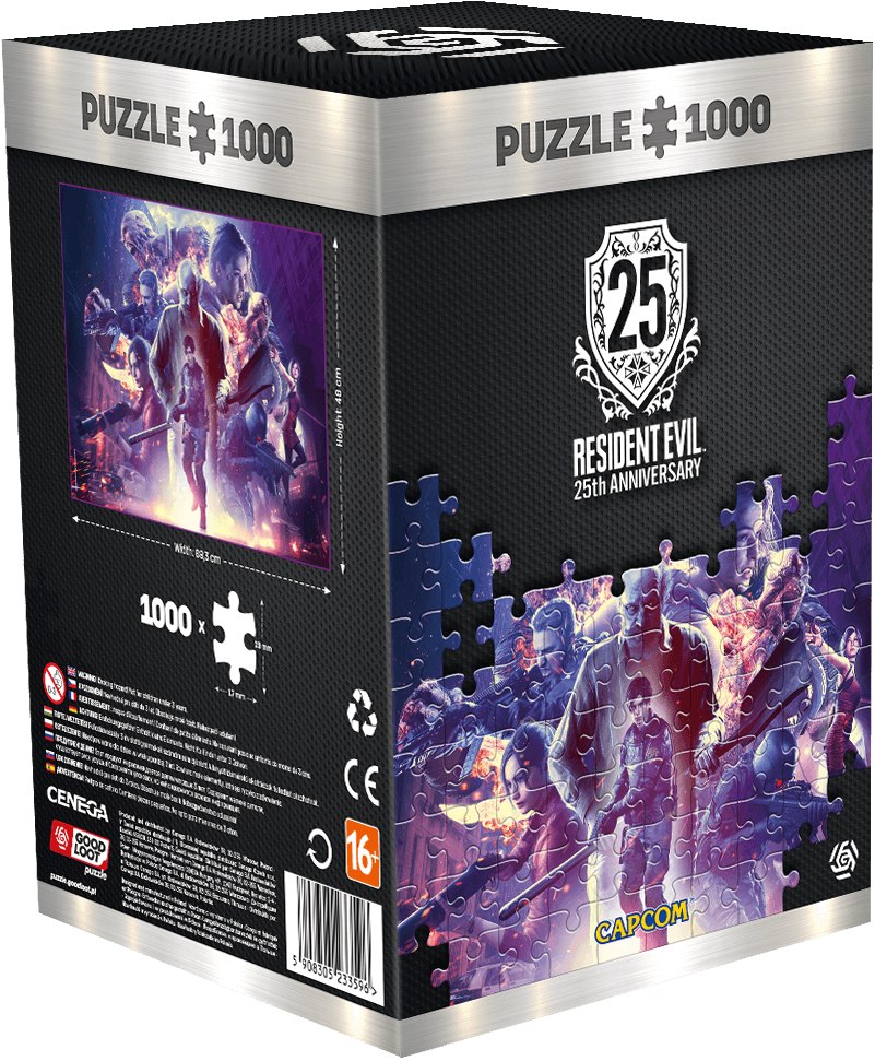 Пазли (8 +) Good Loot Resident Evil: 25th Anniversary puzzles 1000 шт. (5908305233596)