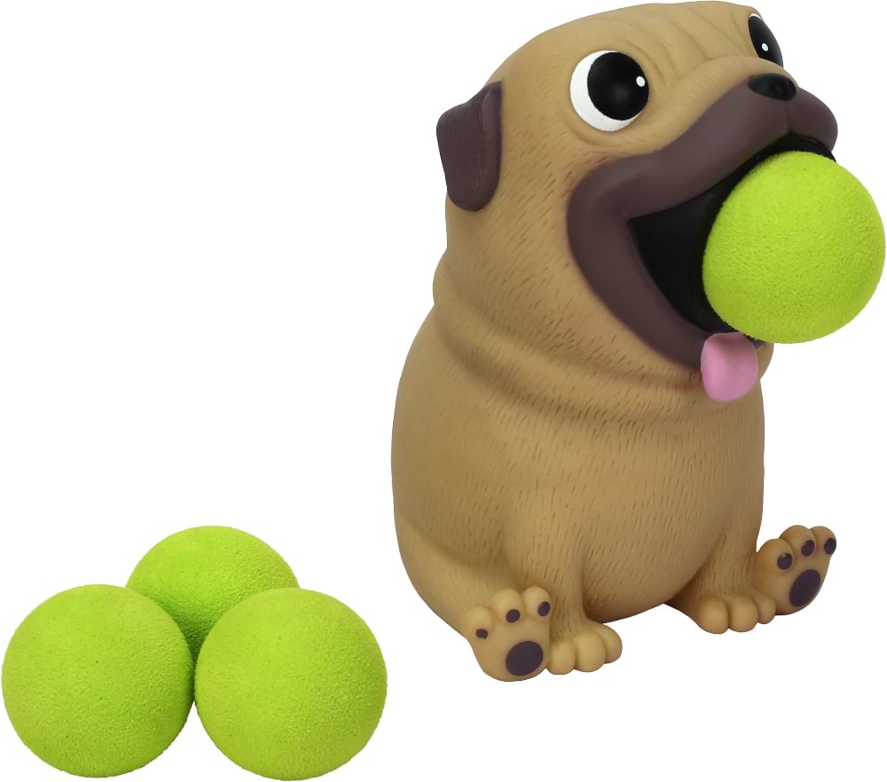 Антистресс игрушка HOGWILD Стреляющий зверек Мопс (HW54328)