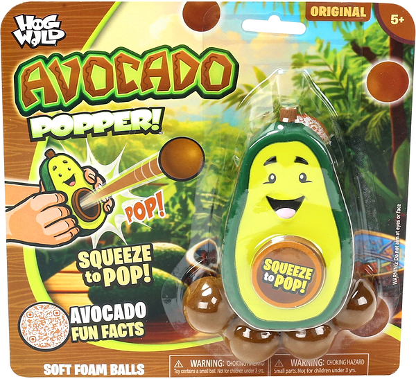 Фото - Антистрес іграшка HOGWILD Стріляюча фігурка Авокадо (HW54775)