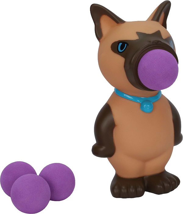 Фото - Антистрес іграшка HOGWILD Стріляюче звірятко Сіамський кіт (HW54810)