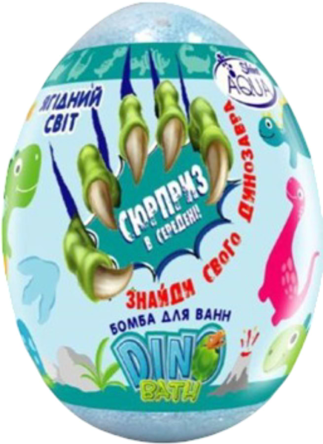 Бомба для ванны DinoBath 145 г Ягодный мир (4820240940500)