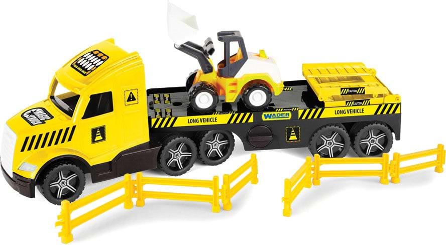 Наземна спецтехніка Wader ''Magic Truck Technic 'Magic Truck Technic" з бульдозером (36430)