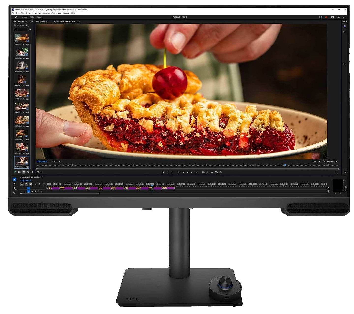 Монитор BenQ PV3200U (9H.Y01LA.TBE) Dark Grey - Фото 1