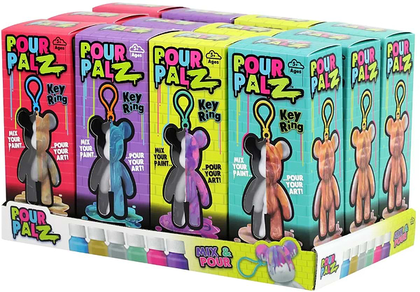 Фото - Набор для декупажа и росписи Pour Palz Брелок Ведмежёнок S2 в ассортименте (GS-G66341)