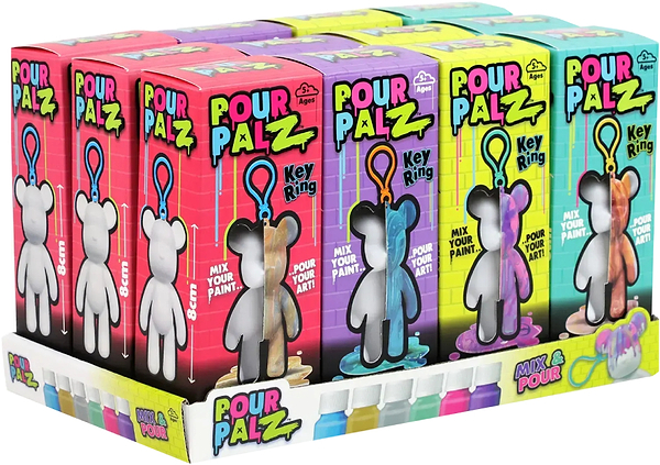 Фото - Набор для декупажа и росписи Pour Palz Брелок Ведмежёнок S2 в ассортименте (GS-G66341)