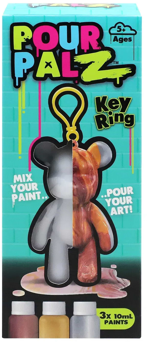 Фото - Набор для декупажа и росписи Pour Palz Брелок Ведмежёнок S2 в ассортименте (GS-G66341)