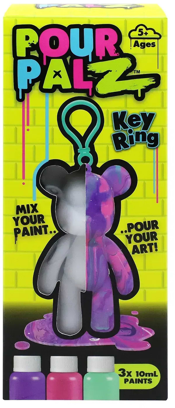 Фото - Набор для декупажа и росписи Pour Palz Брелок Ведмежёнок S2 в ассортименте (GS-G66341)