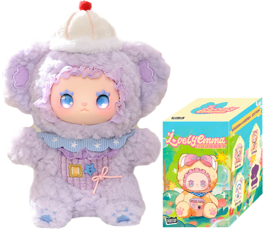 М'яка іграшка-сюрприз Pop Top Lucky Emma серії Lovely Emma-МИЛІ ЗВІРКИ в асортименті (MJ-000081)