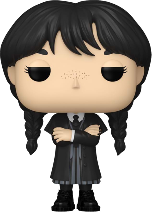 Коллекционная фигурка FUNKO POP! серии Уэнздей - УЭНЗДЕЙ ЧЕРНОЕ ПАЛЬТО (86679)