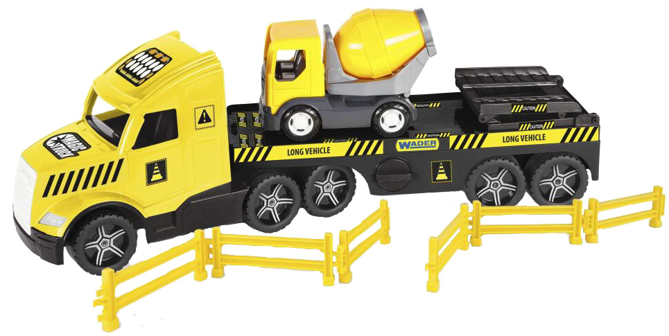 Наземная спецтехника Wader Magic Truck Technic с бетоносмесителем (36461)