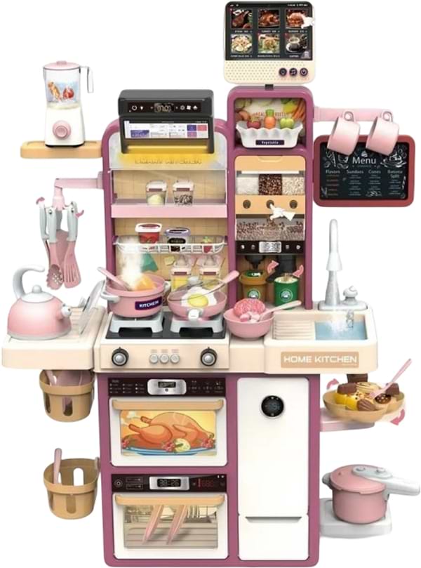 Фото - Сюжетно-рольова гра. Кухня Bambi 96P 96 см Pink (1171361)