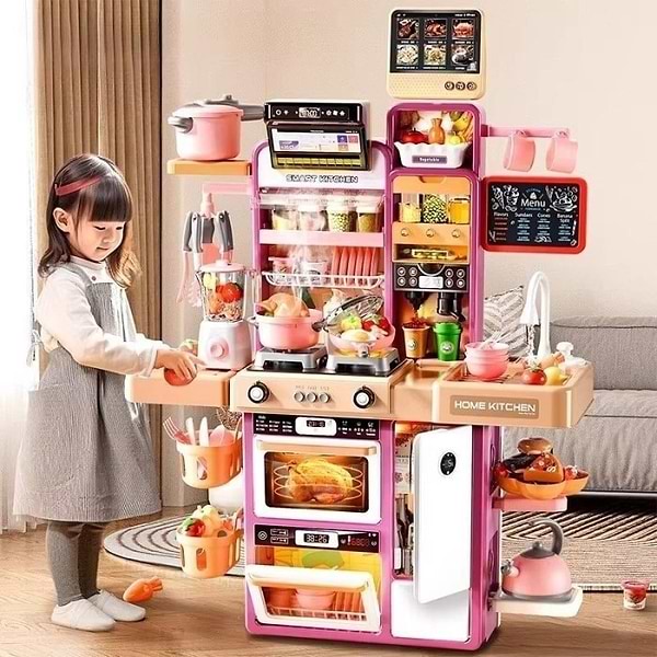 Фото - Сюжетно-рольова гра. Кухня Bambi 96P 96 см Pink (1171361)