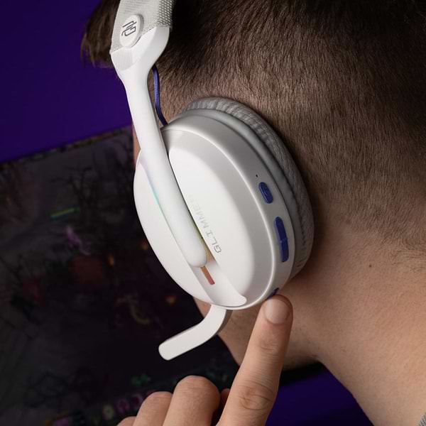 Фото - Гарнитура беспроводная игровая Proove Gaming Glimmer (APP) White/Purple (WHGL00022017)