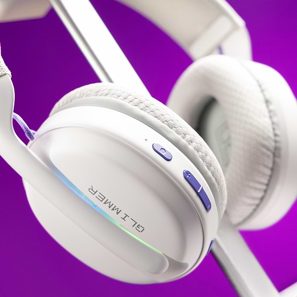 Фото - Гарнитура беспроводная игровая Proove Gaming Glimmer (APP) White/Purple (WHGL00022017)