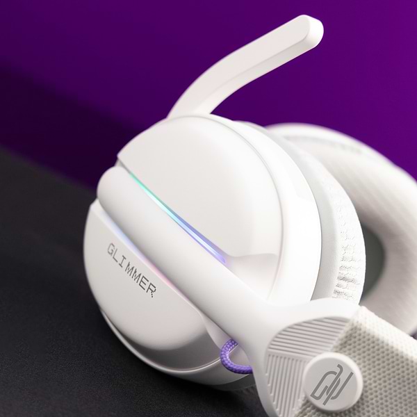 Фото - Гарнитура беспроводная игровая Proove Gaming Glimmer (APP) White/Purple (WHGL00022017)