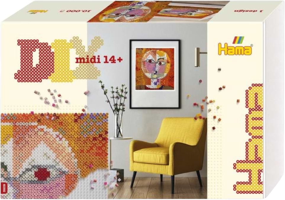 Набор для изготовления декора Hama Искусство Пауль Клее MIDI 5+ (HM-3609)