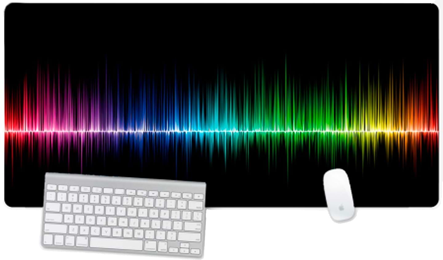 Килимок для миші Voltronic Colorful sound waves (SW382) - Фото 1