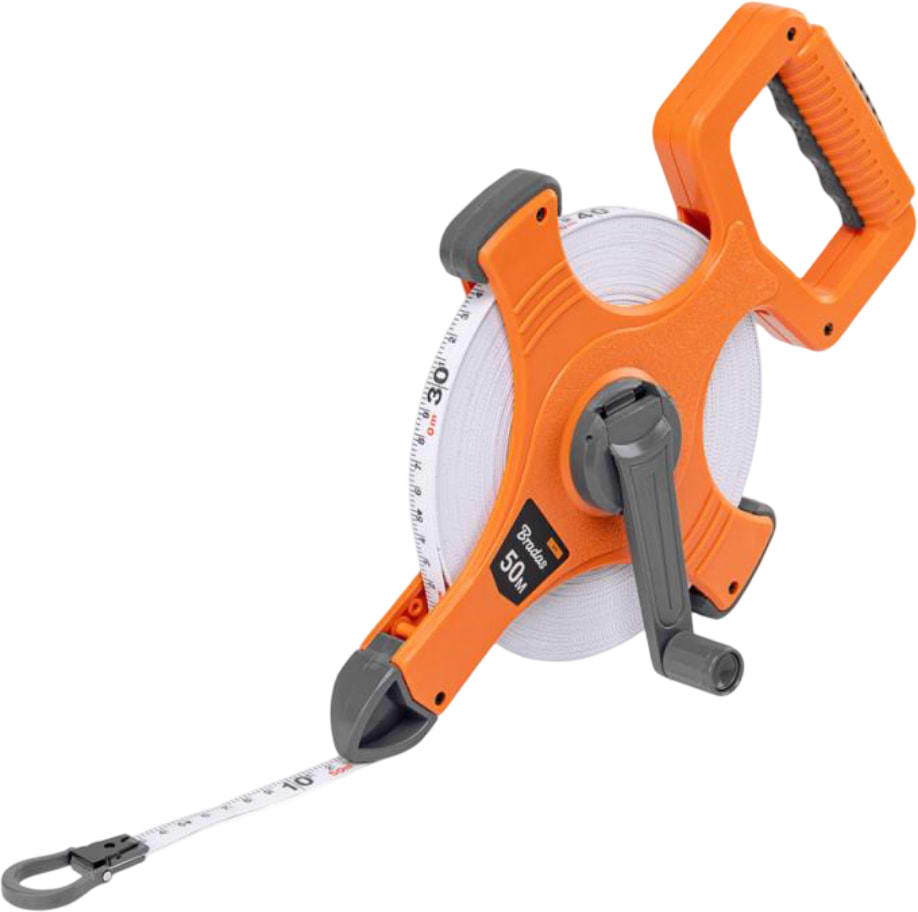 Рулетка BRADAS fiberglass 50 м (DIY-MH11-05013F/CB)