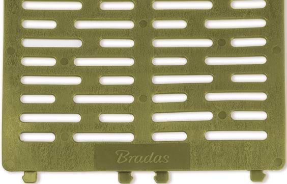 Фото - Бордюр садовый BRADAS TreeSave 20х33 см Зеленый (OBO12033GR)