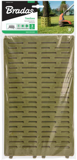 Фото - Бордюр садовый BRADAS TreeSave 20х33 см Зеленый (OBO12033GR)